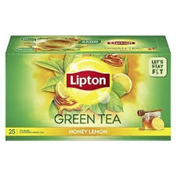 Lipton Green Tea- Honey Lemon - 35g (25bags × 1.4g Each)