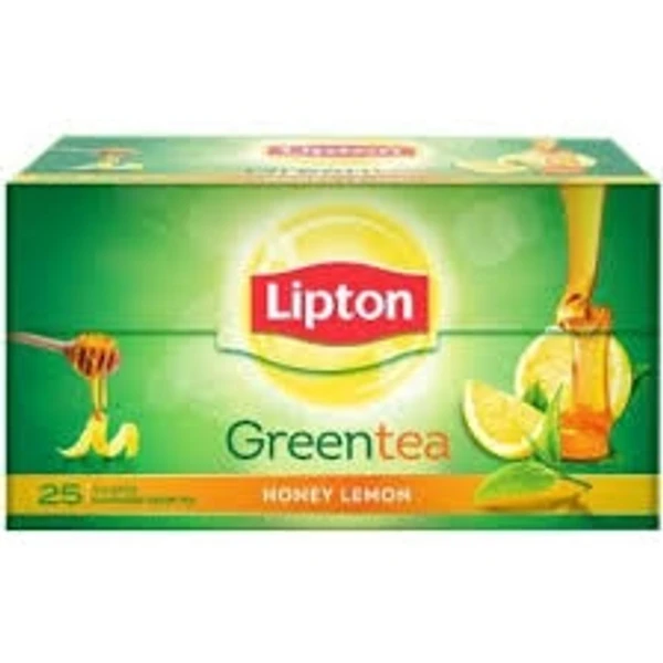 Lipton Green Tea- Honey Lemon - 35g (25bags × 1.4g Each)