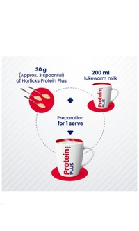 Horlicks Protein Plus - Scientifically Designed High Protein Drink - 400g
