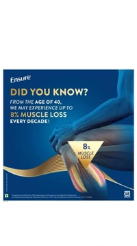 Ensure Health Supplements- Vanilla Flavour, Complete Balanced Nutrition For Adults - 400g