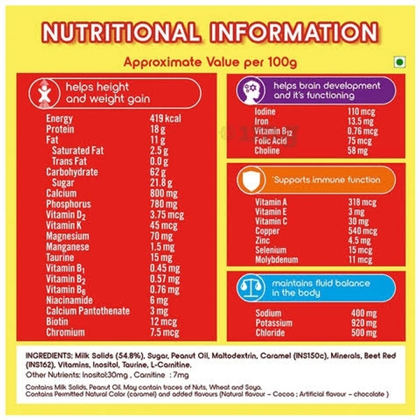 Complan With Power Of 100% Milk Protein - 200g - Carton