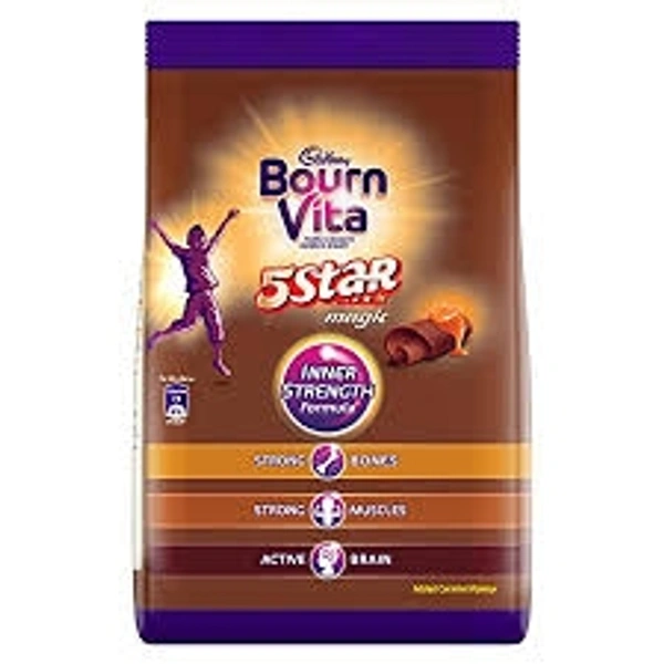Bournvita Cadbury - Chocolate Health Drinks , 5 Star Magic - 750g -pouch