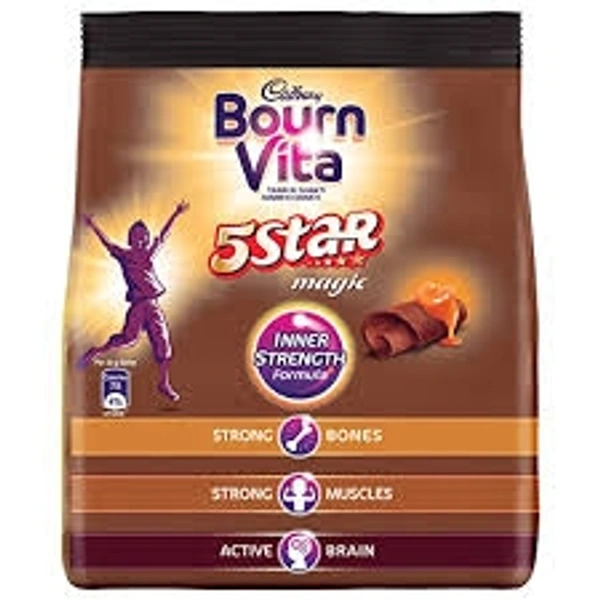 Bournvita Cadbury - Chocolate Health Drinks , 5 Star Magic - 750g -pouch