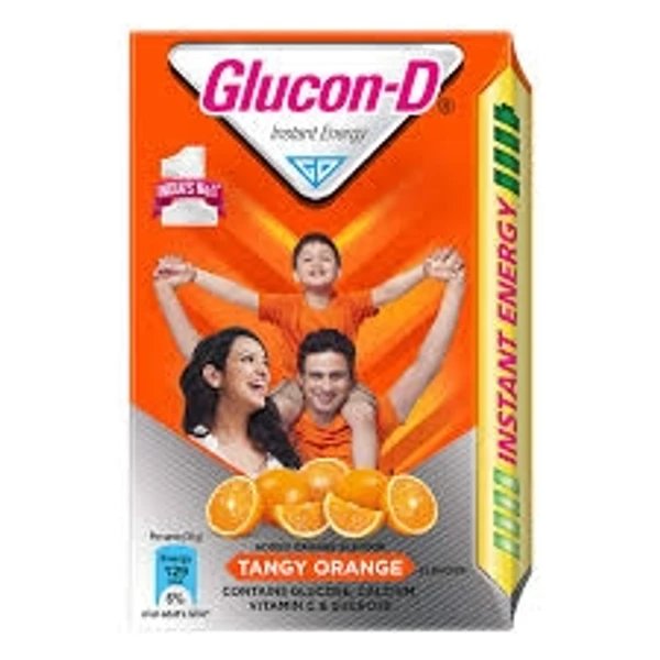 Glucon-D Instant Energy- Tangy Orange - 75g- (Get 50g Free )