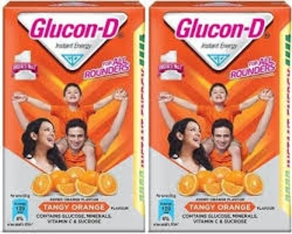 Glucon-D Instant Energy- Tangy Orange - 75g- (Get 50g Free )