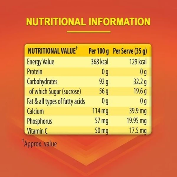 Glucon-D Instant Energy- Tangy Orange - 75g- (Get 50g Free )