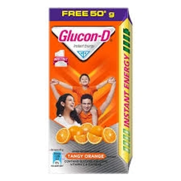 Glucon-D Instant Energy- Tangy Orange - 400g