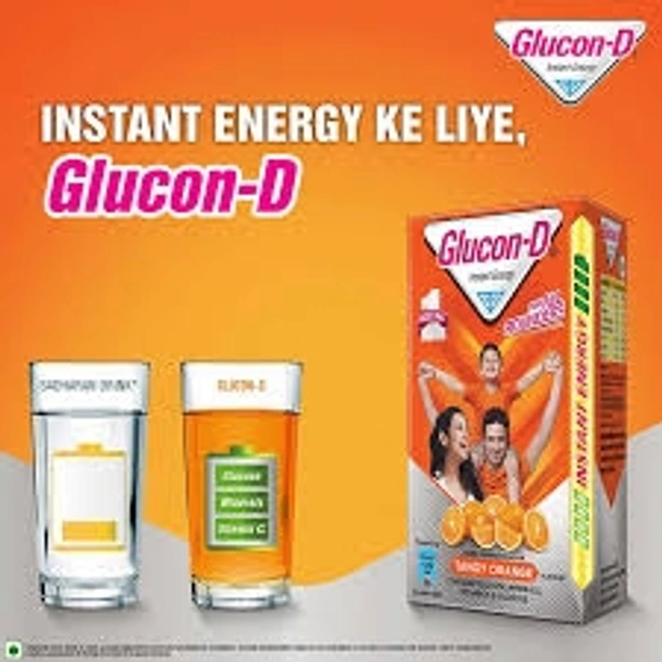 Glucon-D Instant Energy- Tangy Orange - 400g