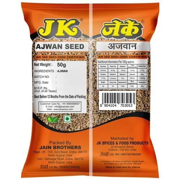 Jk  Ajwan Whole - 50g