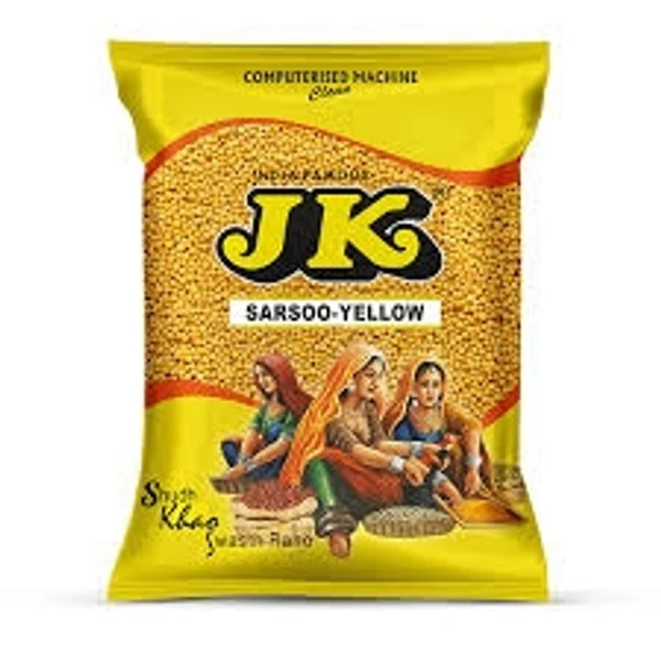 JK  Sorsha / Mustard Seed  Whole, Yellow - 100g