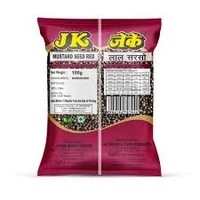 JK  Sarsoo Red Whole/ Mustard Seed Red  - 50g