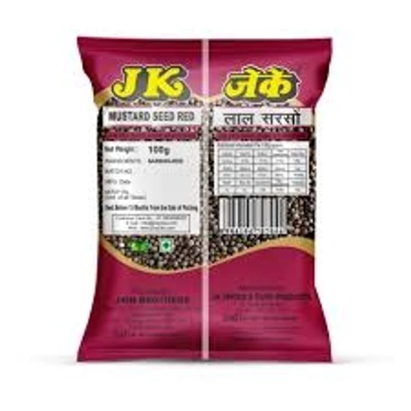 JK  Sarsoo Red Whole/ Mustard Seed Red  - 50g