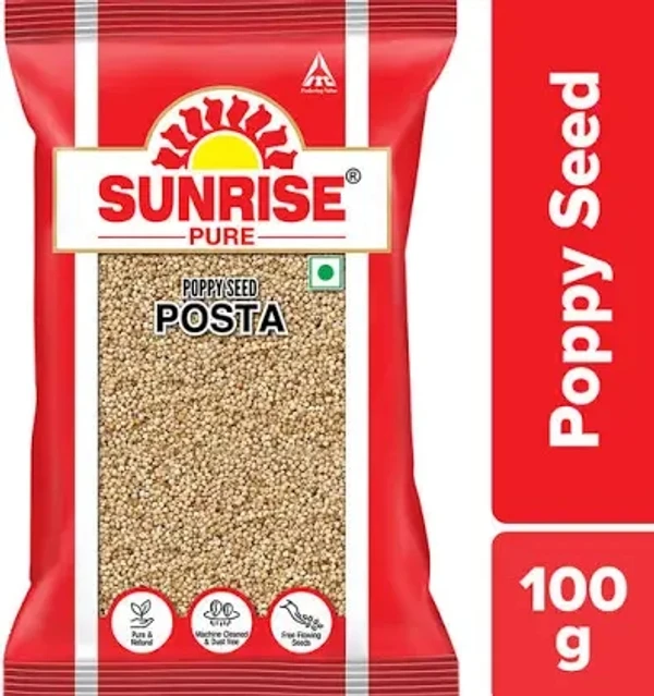 Sunrise Pure Posta/Poppy Seed Whole  - 100g