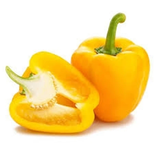 Capsicum Yellow - 500g, Order 1 Day Before