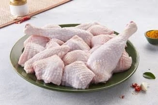 Chicken - Curry Cut With Skin  - 500g, Fresh