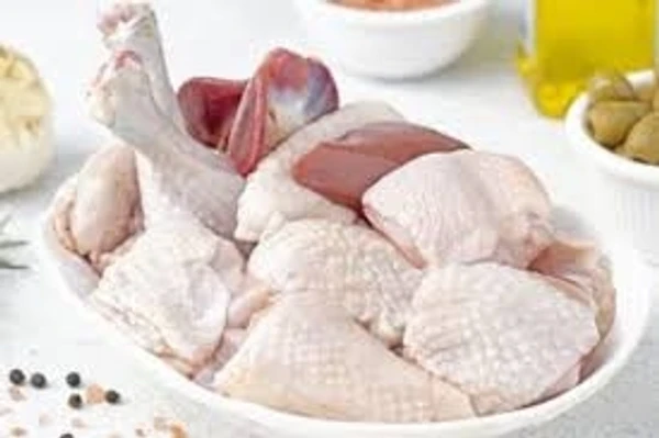 Chicken - Curry Cut With Skin  - 500g, Fresh