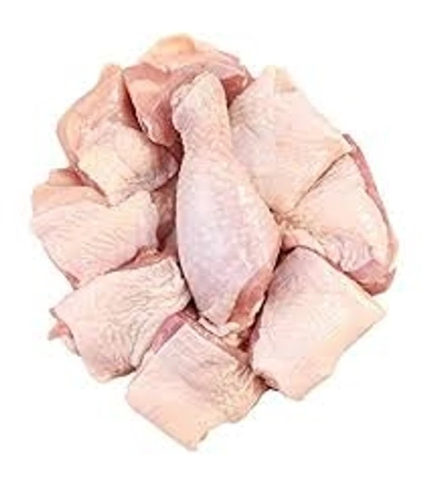 Chicken - Curry Cut With Skin  - 500g, Fresh