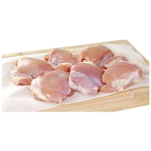 Chicken Thigh - Boneless, Raw - 500g