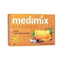 Medimix Ayurvedic Bathing Soap With Eladi Oil - Nature Glow, Clear & Glowing Skin - 125g - Buy 4 Get 1free