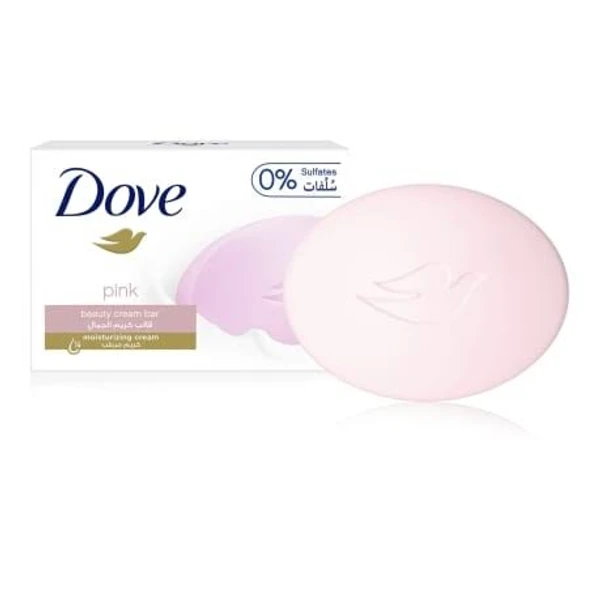 Dove Pink Beauty Bathing Bar, For Soft, Smooth, Glowing Skin - 125g (Pack Of 3)