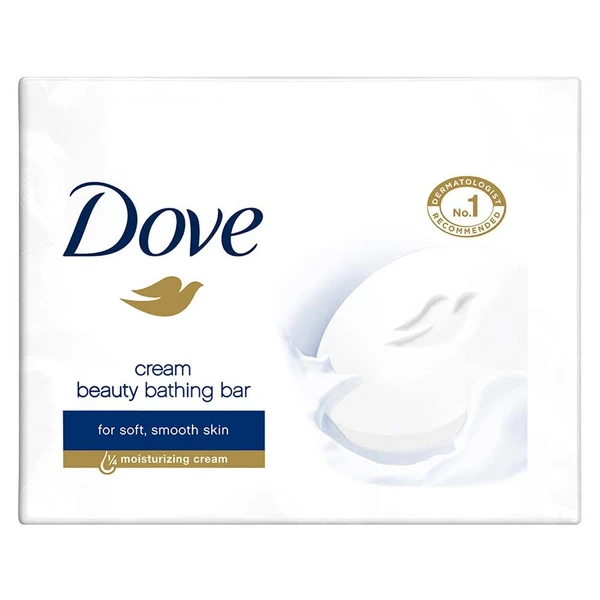 Dove Cream Beauty Bathing Bar - For Soft, Smooth Skin - 100g