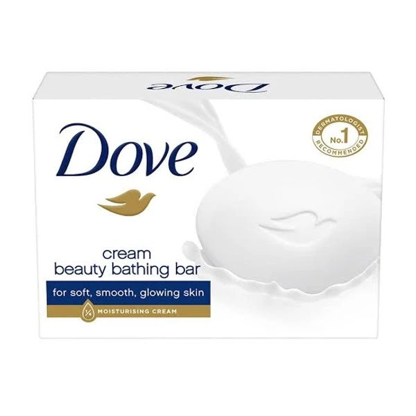 Dove Cream Beauty Bathing Bar - For Soft, Smooth Skin - 50g
