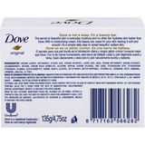Dove Cream Beauty Bathing Bar - For Soft, Smooth Skin - 125g (Buy 4 Get 1 Free)