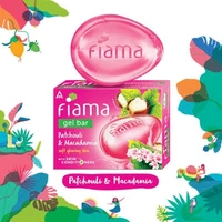 Fiama Gel Bar- Patchouli & Macadamia, Soft Glowing Skin- With Skin Conditioners - 125g