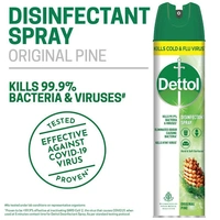 Dettol Surface Disinfectant Spray - Original Pine,  Kills Germs & Bacteria - 225ml
