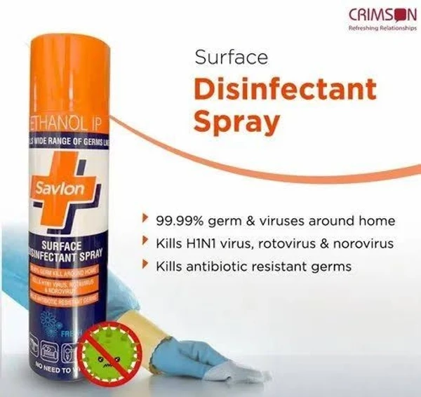 Savlon Surface Disinfectant Spray - Germ Protection - 170g