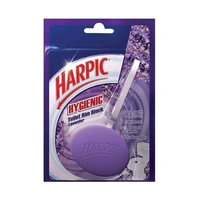 Harpic Hygienic Toilet Cleaner- Rim Block, Lavender - 26g