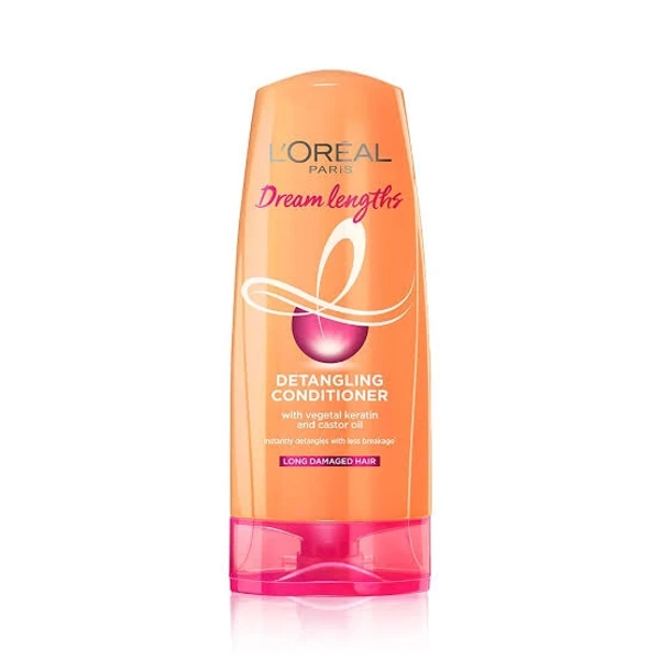 Loreal Paris dream lengths  Detangling Conditioner - With Vegetal Keratin & Castor Oil - 71.5ml