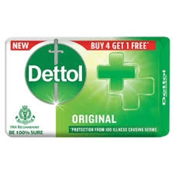 Dettol Original , Protection From 100 Causing Germs   - 75g