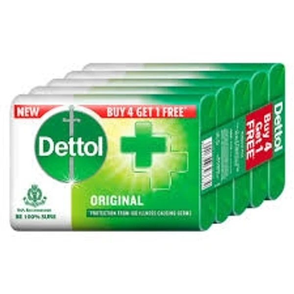 Dettol Original , Protection From 100 Causing Germs   - 75g