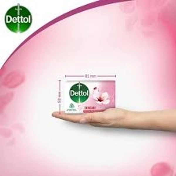 Dettol Bathing Bar Soap, Skin Care With Pure Glycerine, Protection From Skin Infection Causing Germ - 125g