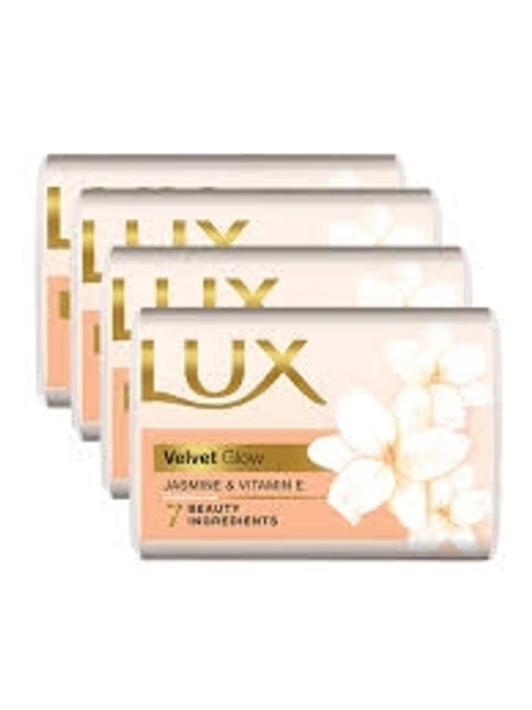 Lux  Jasmine & Vitamin E, 7 Beauty Ingredients - 150g (Buy 4 Get 1 Free)