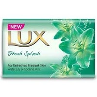 Lux Fresh Splash, Water Lily & Cooling Mint - 150g (Pack Of 3)