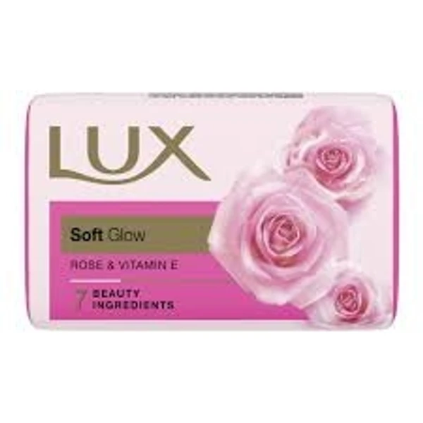 Lux Soft  Glow, Rose & Vitamin E, 7 Beauty Ingredients   - 100g