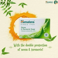 Himalaya Neem & Termeric Soap, Cleanses & Purifies Skin  - 125g