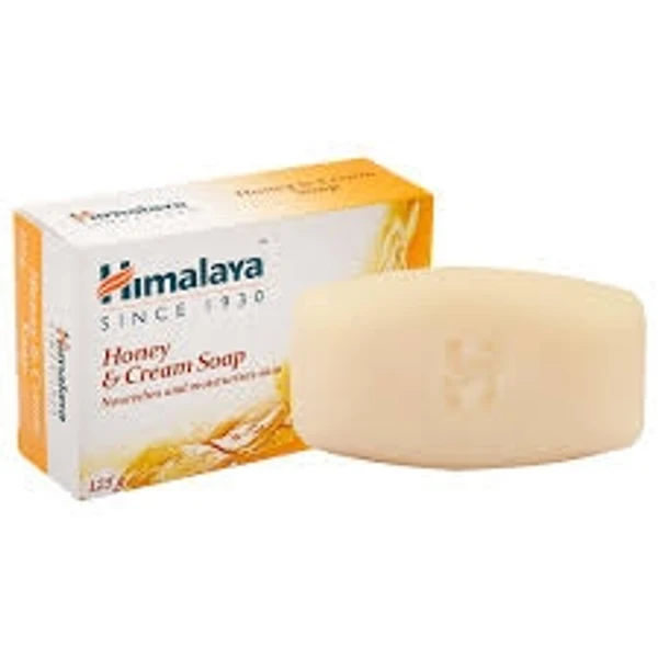 Himalaya Honey & Cream Soap, Nourishes & Moisturizes Skin - 125g (Pack Of 8)
