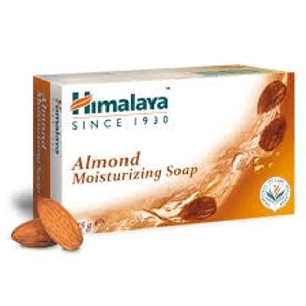 Himalaya Almond & Roses Soap, Moisturizes & Cool Skin  - 75g