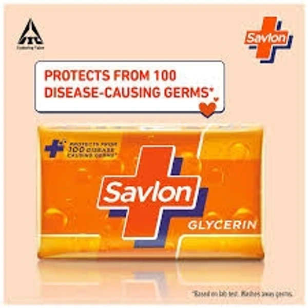 Savlon Glycerine - Protects From 100 Disease Causing Germs. - 125g (Buy 3 Get 1 Free)