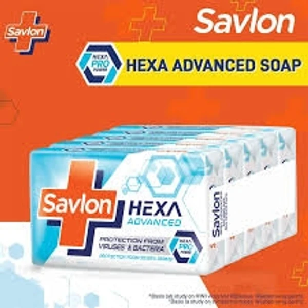 Savlon Hexa Advanced Soap - 125g (Pack Of 5)