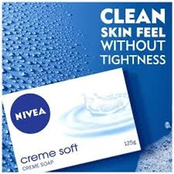 Nivea  Creme Soft , Creme Soap - 125g