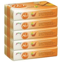 Godrej Sandal Turmeric Natural Oils For Glowing Skin - 100g - (Pack Of 5)