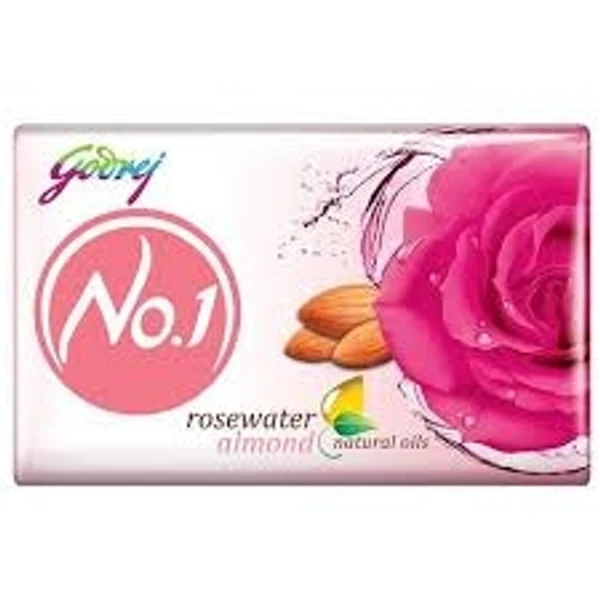 Godrej Rosewater & Almond - Natural Oils - 100g (Pack Of 5)