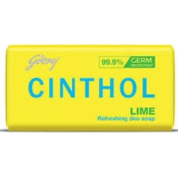 Cinthol Lime- Refreshing Deo Soap - 100g (Pack Of 2)