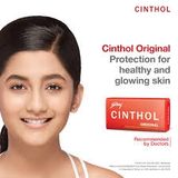 Cinthol Original Deodorant & Complexion Soap - 100g (Pack Of 4)
