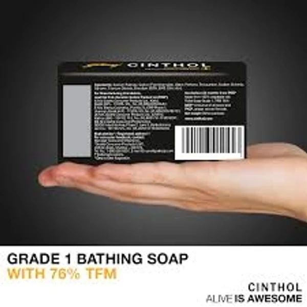 Cinthol Health Soap, Intense Deo Fragrance, 99.9% Germ Protection - 100 g - (Pack Of 8)