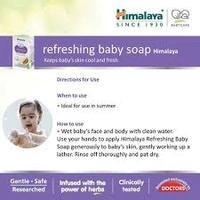 Himalaya Refreshing Baby Soap , Keeps Baby's Skin Cool & Fresh.Ideal For Use In Summer. - 75g